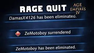 Making two enemies rage quit in AoE 4