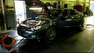 2008 Legacy Spec B Dyno run 367whp/358tq