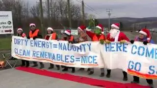Astro Hawk - Ban Fracking Now (Holiday Protest, Dance, & Arrest)