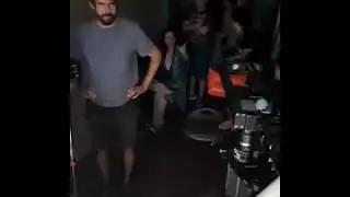Natalia Oreiro & Fernan Miras - Filming Re Loca - 23.2.2018