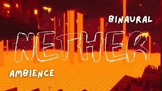 🌋 NETHER and LAVA SOUNDS for ONE HOUR 🔥 RELAXING MINECRAFT ASMR 😌