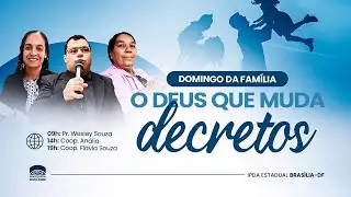 09h | IPDA AO VIVO | DOMINGO DA FAM&Iacute;LIA: 