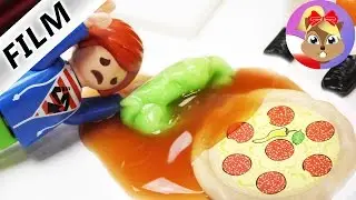 Playmobil Film Polski - JULIAN WYMIOTUJE W PIZZERII! Pakowanie się na wakacje!