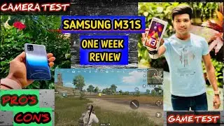 Samsung Galaxy M31s Unboxing And Review In Hindi After One Week Review| Pubg Test | Made In India