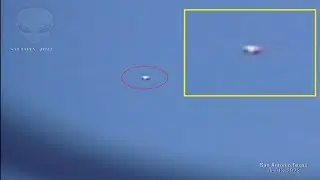 Oct -13- 2022  UAP With What Appears To Have A Rotating Light Around It👀👽🛸