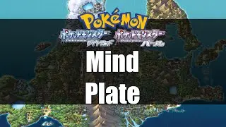 Pokemon Diamond & Pearl - Where to get Mind Plate