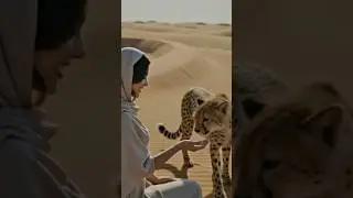 Barbara Rose Saudi Arabia Desert Enjoying #shortsfeed #love #tranding #shortvideo #beauty #shorts