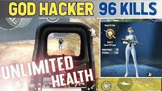 PUBG MOBILE GOD LEVEL HACKER | HACKER IN PUBG MOBILE | 96 KILL SERVER DOWN | POCO F1