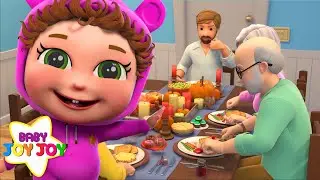 Give Thanks | Learn Gratitude and Thank you and MORE Nursery Rhymes | Baby Joy Joy
