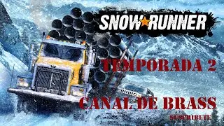 Snowrunner 2ª T - 154 Zimnegorsk - Restauración del puente de Zimnegorsk
