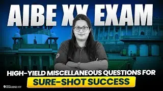 Important Miscellaneous Questions for AIBE XX | Live Practice Session