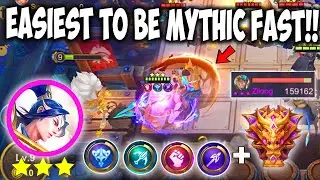 NEW UPDATE!! 4 CRYSTAL NEW META 3 STAR ZILONG 1 DAY MYTHIC MUST WATCH EPIC GAME TRY IT NOW SO OP
