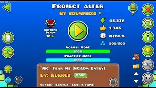 Project alter by soumpeixe (784th Demon) | Geometry Dash