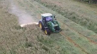 1. Schnitt | John Deere 5080 M | Krone AM 283 | Silage / Heu |*GoPro*DJI*Sound*