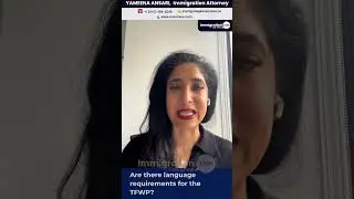 🌍Are there language requirements for the TFWP? #immigrationlawyer