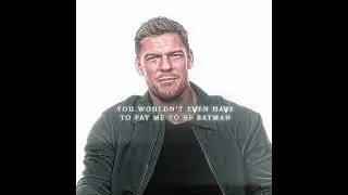 The Perfect Batman! 💀 - Alan Ritchson Edit | FUNK CRIMINAL (Slowed)