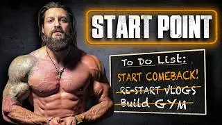 THE BUILD STARTS HERE | Science Based Diet For INSANE Natural Muscle Pump! Before Vs After (Vlog 2)