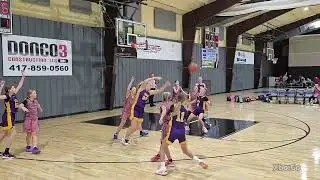Emy Hoop Dreams 5th vs GDA Lions 8th - Sprained Ankle - Part 1 12-16-25