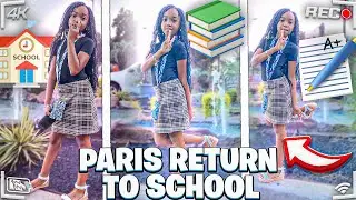 PARISS GOES BACK TO SCHOOL MORNING ROUTINE