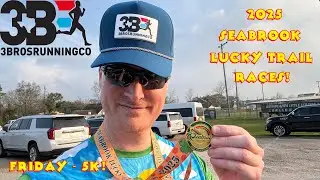 Friday 5k & Kid's K!  2025 Seabrook Lucky Trail Races! - 3 Bros Running (March 14, 2025)