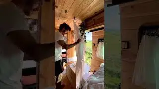 Campervan Shower: Turn Your Bench into a Shower Area with Easy Drying @wabisabi_vanlife