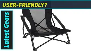Cascade Mountain Tech Camping Chair Might Be the Best Lounging Camp Chair Under \$40
