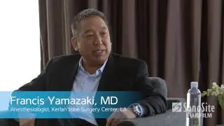 Sonosite and Dr. Francis Yamazaki - Patients Expectations in the World of Elite Sports and Anethesia