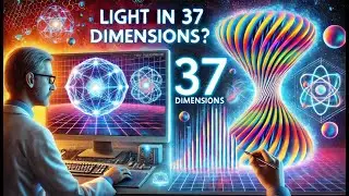 NEW breakthrough in quantum mechanics 2025: Light exists in 37 dimensions?!
