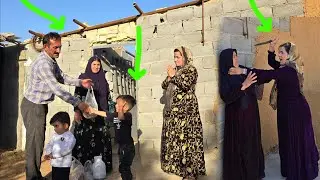 Peren Today Food Distribution in Memory of Najmeh #villagelife