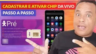 Como cadastrar e ativar chip da vivo📲 passo a passo