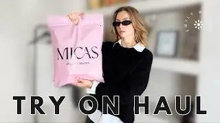 Примерка одежды от MICAS ✨ Незаменимые вещи в гардеробе | Emily Wilson Fashion