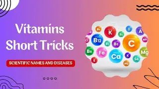 Vitamins Short Tricks | Scientific names and diseases | Nightingale Nurses Academy |