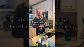 Asking him if he would have an open relationship  #reactionvideo #prank #reaction #couplecomedy