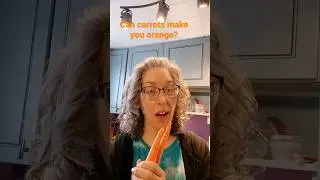 Can carrots 🥕make you orange? What do you think,  am I orange?