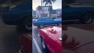 Classic American Muscle #classiccar #vintagecars #mach1 #mustang #musclecar