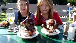 Popover Sundae at the Jordan Pond House