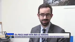 OIL PRICES SHAKY WITH IRAN-US TENSIONS