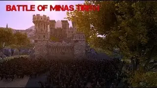 The battle of Minas Tirith! Ultimate epic battle simulator
