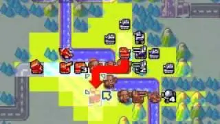Advance Wars 2 - Hard Campaign - Border Skirmish