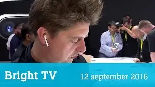 Bright TV 12 september 2016: Apple-fan Stephen Fry, draadloze koptelefoons en d&eacute; vlogcamera