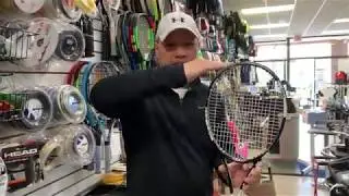 Djokovic Match Used Racquet from 2016 Australian Open Finals Review Part 2