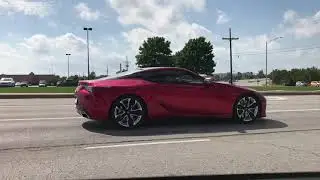 2019 Lexus LC 500 Exhaust! LC 500 Exhaust Pops n Crackles Burbles! So Clean