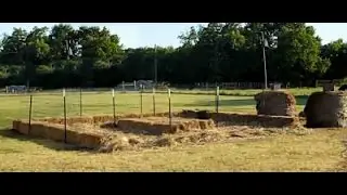 Hay Bale Garden Design July 22, 2016