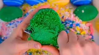 First cut of soap cubes. Compilation. 