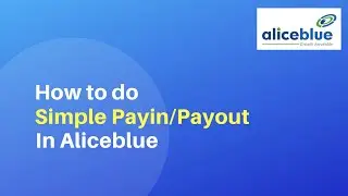 HOW TO MAKE SIMPLE PAYIN/PAYOUT PROCESS IN ALICE BLUE BACK OFFICE|ANT BACK OFFICE|TTA