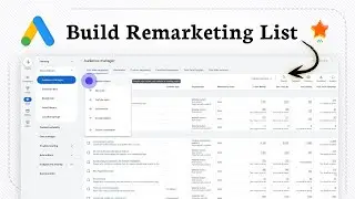 How to create remarketing audiences in Google Ads