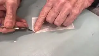 Stencilling really small text - A step by step mini guide