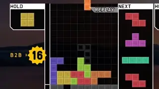 satisfying b2b preservation round, clean allspins [tetr.io]