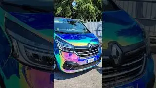 Questo Furgone ha un colore spettacolare Wrap #mimo2023