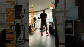 Jump rope side swings slow motion #shorts